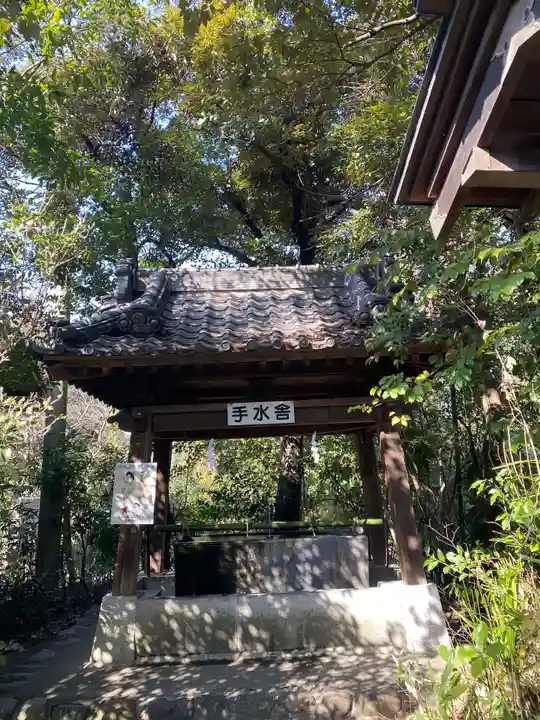 忍 諏訪神社・東照宮 の手水舎