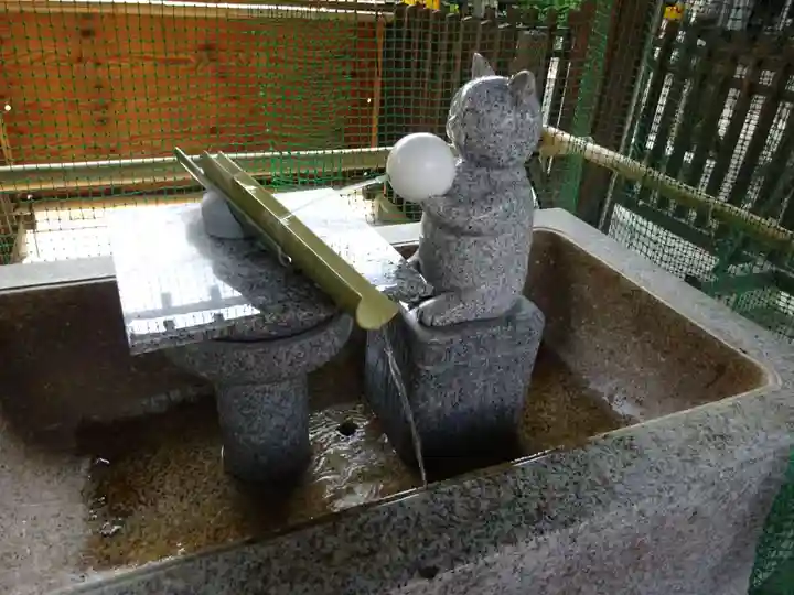 荻窪白山神社の手水舎