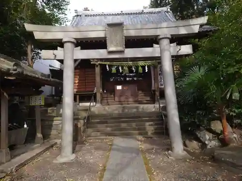 豊積神社の鳥居