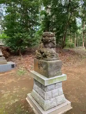 白幡神社の狛犬