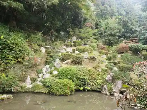 龍潭寺の庭園