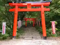 天開稲荷社の鳥居