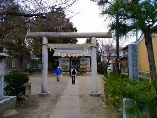 御鍬神社の鳥居