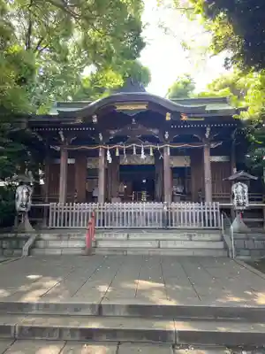 中目黒八幡神社の本殿・本堂