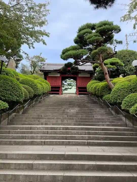 護国寺の山門・神門