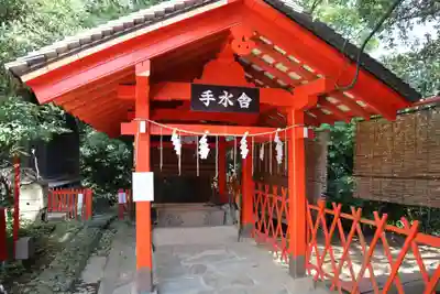 紀州東照宮の手水舎