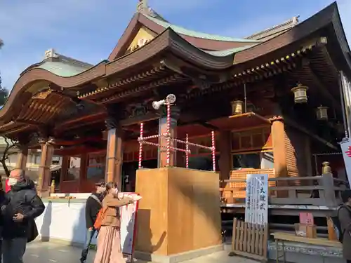 湯島天満宮の本殿・本堂