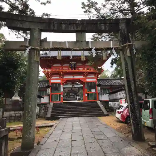 新日吉神宮の鳥居