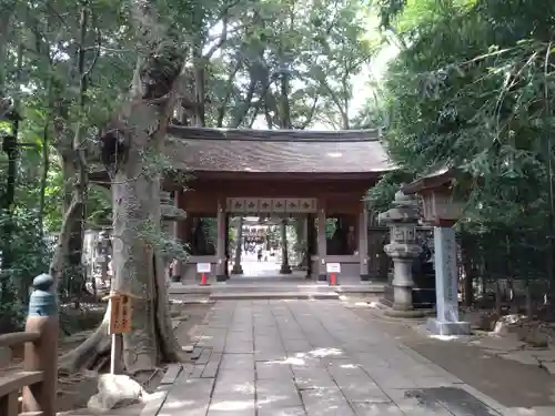駒木諏訪神社の山門・神門