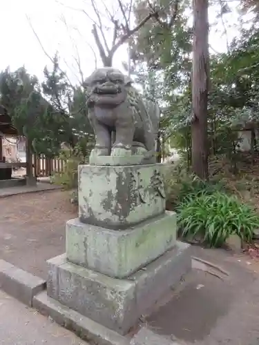 鶴谷八幡宮の狛犬