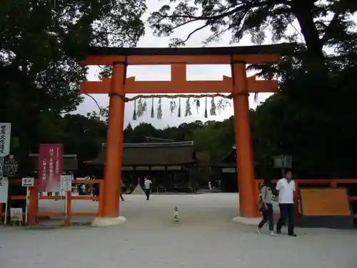 賀茂別雷神社（上賀茂神社）の鳥居