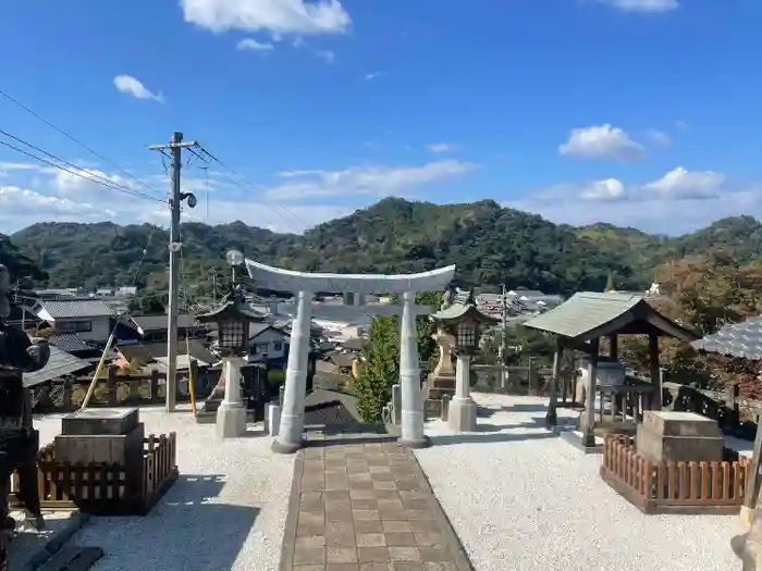 陶山神社の鳥居