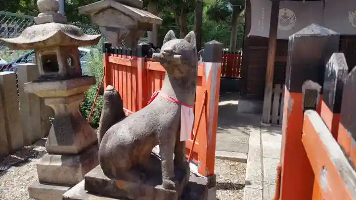 姫嶋神社の狛犬