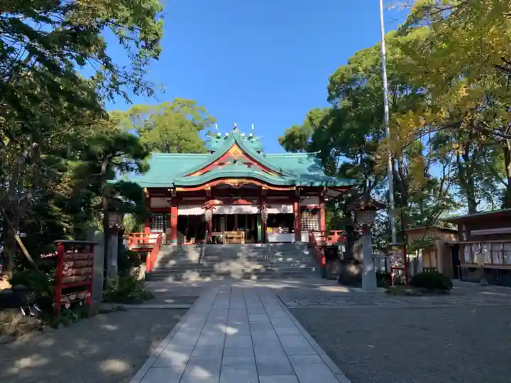 多摩川浅間神社の本殿・本堂