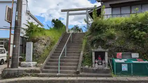 加麻土神社の鳥居