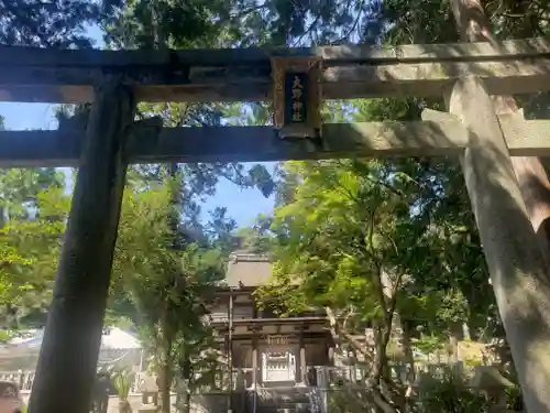 大野神社の鳥居