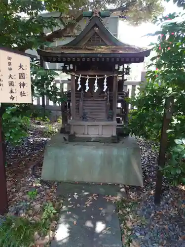 朝日氷川神社の末社