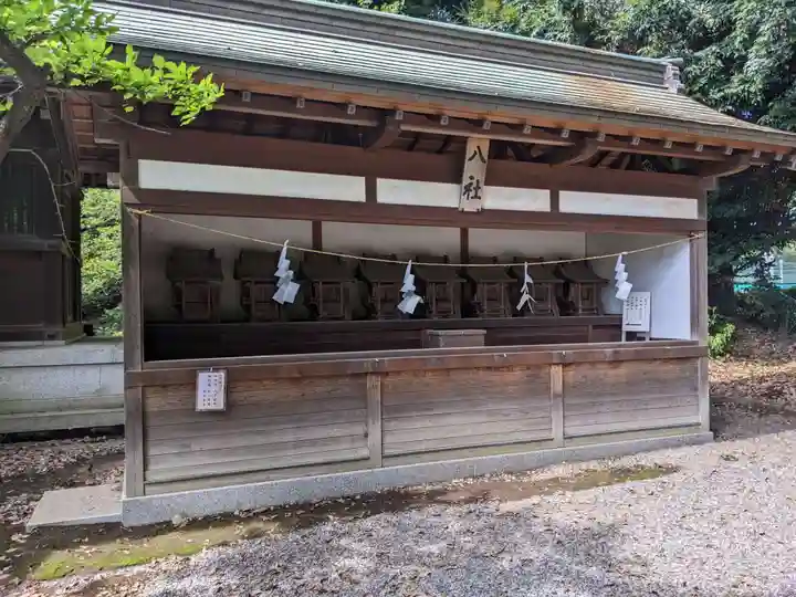 朝日森天満宮の末社・摂社