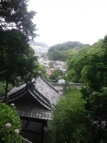 岩殿寺の景色