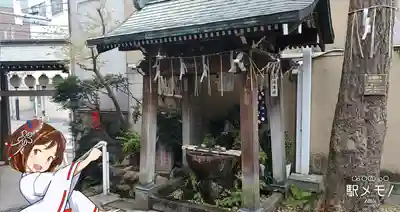 巣鴨猿田彦庚申堂の手水舎