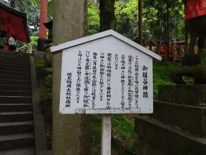 伏見稲荷大社 御膳谷奉拝所のその他建物