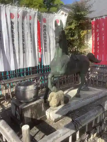 竜泉寺の狛犬