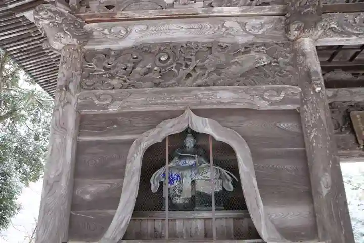 田村大元神社の山門・神門