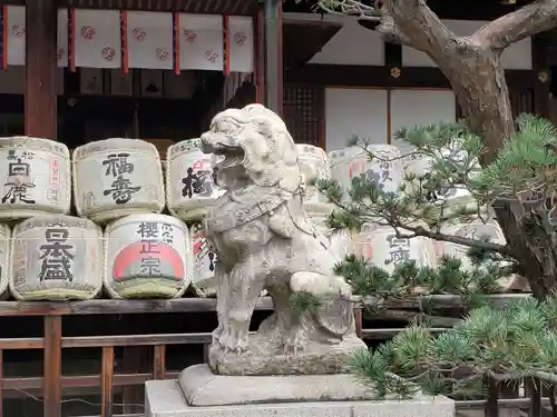 大阪天満宮の狛犬