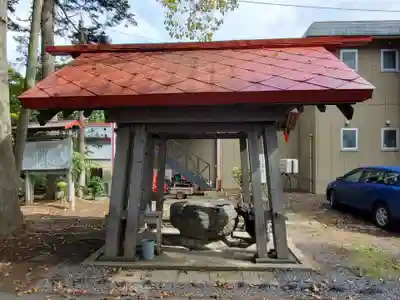 倶知安神社の手水舎
