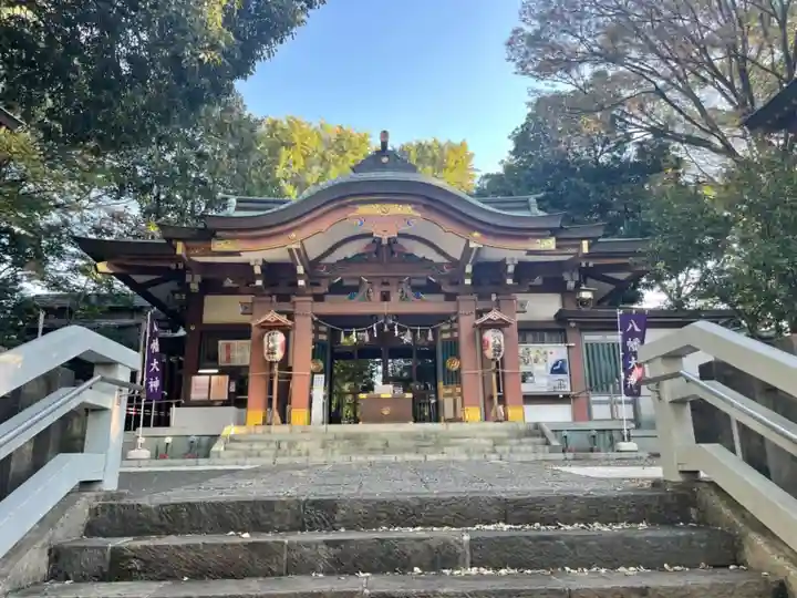 北澤八幡神社の本殿・本堂