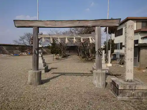 福地神明社の鳥居