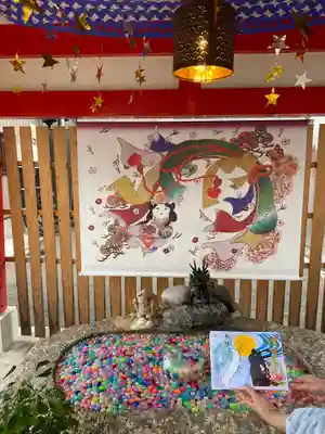 別小江神社の手水舎