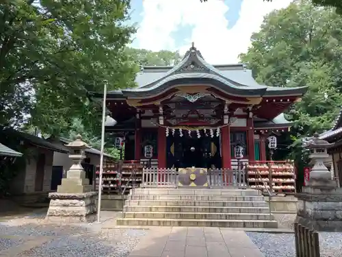 南沢氷川神社の本殿・本堂