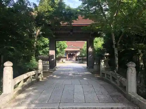 中山神社の山門・神門
