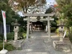 立川熊野神社の鳥居