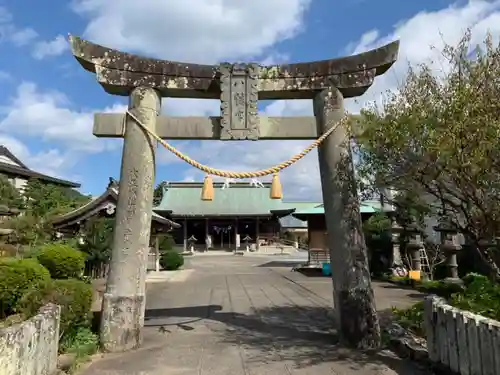 濱八幡宮の鳥居