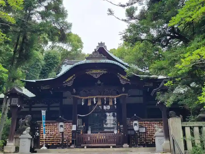 岡崎神社の本殿・本堂