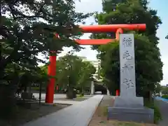 稲毛神社の鳥居