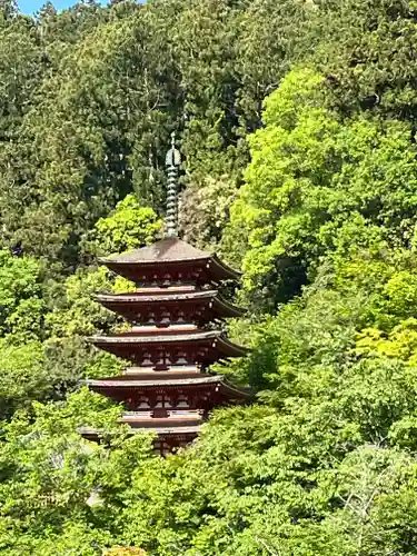 長谷寺の塔