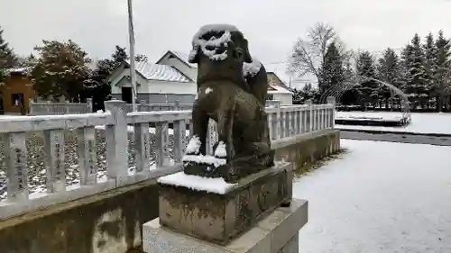 美瑛神社の狛犬