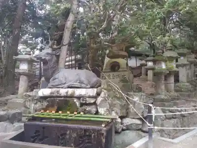 春日大社の手水舎