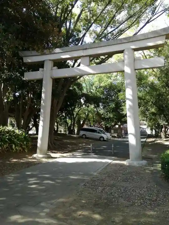 千葉縣護國神社の鳥居