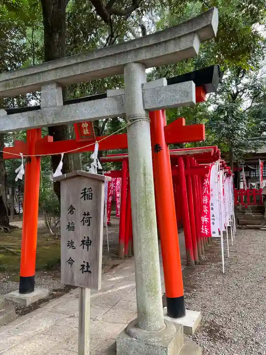武蔵一宮氷川神社の末社・摂社