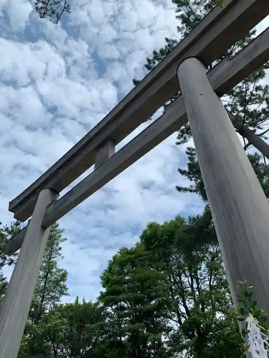 寒川神社の鳥居