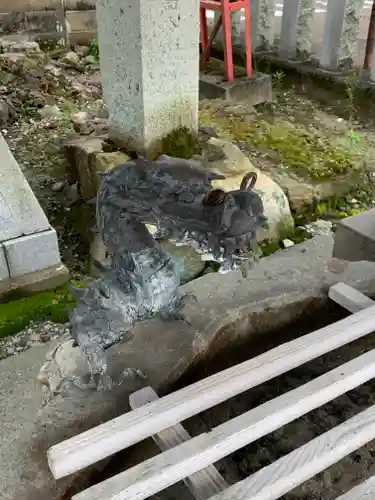 広瀬神社の手水