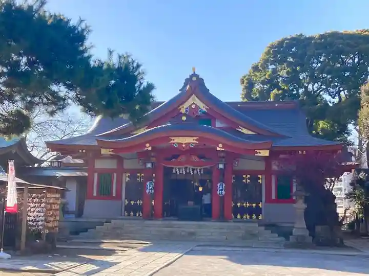 品川神社の本殿・本堂