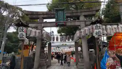野田恵美須神社の鳥居
