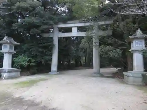 奈良縣護國神社の鳥居