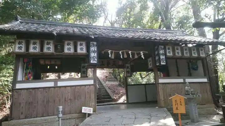 星田妙見宮の山門・神門