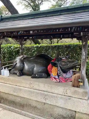 北野天満宮の狛犬
